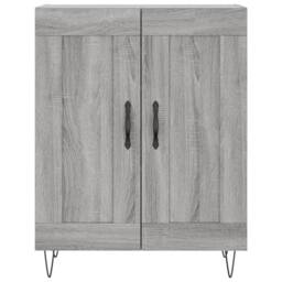 Berkfield Home Highboard Grey Sonoma 69.5x34x180 cm Engineered Wood - thumbnail 8