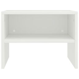Berkfield Home Bedside Cabinets 2 pcs White 40x30x30 cm Engineered Wood - Size: 40 x 30 x 30 cm - thumbnail 5