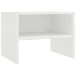 Berkfield Home Bedside Cabinets 2 pcs White 40x30x30 cm Engineered Wood - Size: 40 x 30 x 30 cm - thumbnail 4