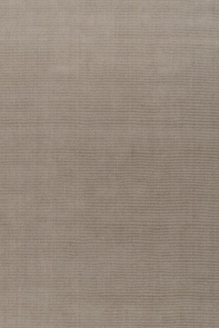 Kukoon Natural Wool Plush Pile Soft Grey Solid Colour Living Room Area Rug - Size: 160 cm x 230 cm - image 1