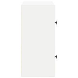 Berkfield Home Bookcase White 40x24x52 cm Engineered Wood - Size: 40 x 24 x 52 cm - thumbnail 6