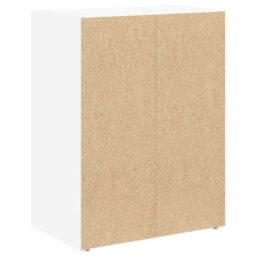 Berkfield Home Bookcase White 40x24x52 cm Engineered Wood - Size: 40 x 24 x 52 cm - thumbnail 7