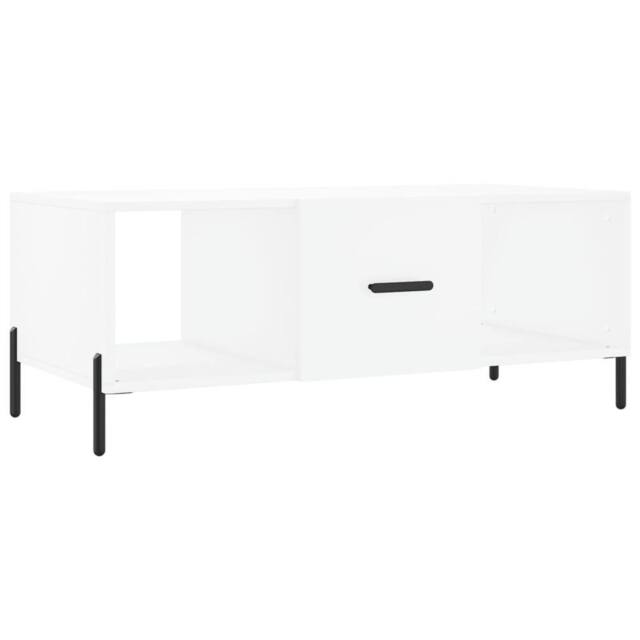 Berkfield Home Coffee Table White 102x50x40 cm Engineered Wood - Size: 102 x 50 x 40 cm - image 1