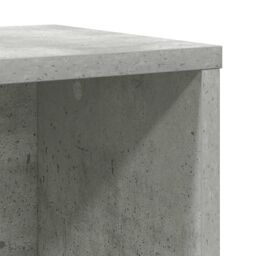 Berkfield Home Bookcase Concrete Grey 60x24x85 cm Engineered Wood - Size: 60 x 24 x 85 cm - thumbnail 7