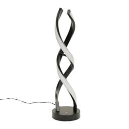 SPETLEK Touch Table Lamp Black Twist Integrated LED Living Room Bedside - thumbnail 1