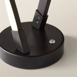 SPETLEK Touch Table Lamp Black Twist Integrated LED Living Room Bedside - thumbnail 3