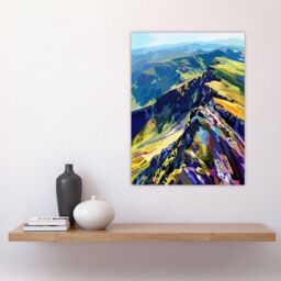 "Artery8 Cairngorm Mountains Scottish Highlands Landscape Wall Art Print - Size: W24"" x H32""" - thumbnail 4
