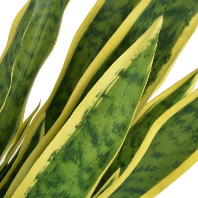 Berkfield Home Artificial Sansevieria Plant with Pot 65 cm Green - image 1