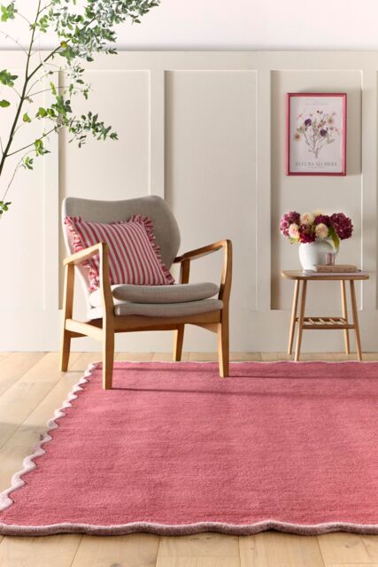 Origins Scalloped Elsie Coral/Lilac in Coral - Size: 200 cm x 290 cm - image 1