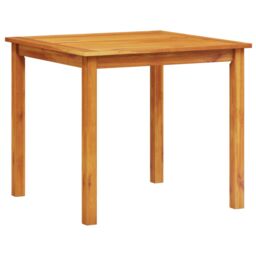 Berkfield Home 5 Piece Garden Dining Set Made of Solid Acacia Wood in Brown - thumbnail 6