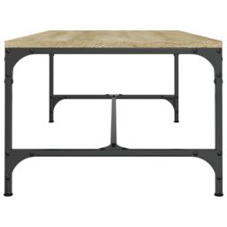 Berkfield Home Coffee Table Sonoma Oak 100x50x35 cm Engineered Wood in Brown - Size: 100 x 50 x 35 cm - thumbnail 5