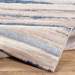 Livabliss Roma-Modern Grey Multicoloured Brown Living Dining Bedroom Rug - Size: 200 cm x 200 cm - thumbnail 4