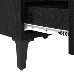 Berkfield Home Bed Cabinets 2 pcs Black Oak 40x35x50 cm Engineered Wood - Size: 40 x 35 x 50 cm - thumbnail 9