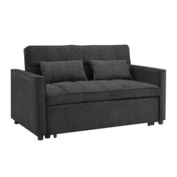 Home Detail Harry Pull-Out Sofa Bed in Charcoal - thumbnail 3