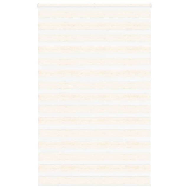 Berkfield Home Zebra Blind Marble Beige 145x230 cm Fabric Width 140.9 cm Polyester - image 1
