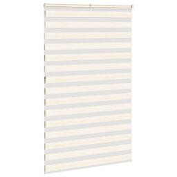 Berkfield Home Zebra Blind Marble Beige 145x230 cm Fabric Width 140.9 cm Polyester - thumbnail 4
