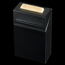 Valiant Ash Carrier Box, Firelighter Storage & Match Holder - Gloss Lacquer Finish in Black - thumbnail 5
