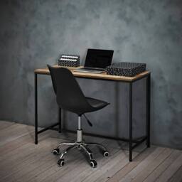 Lemon Pavilion Furniture Hoxton Desk - Particle Board - L47 x W105 x H75 cm - Wood in Brown - Size: 1 Pack - thumbnail 2