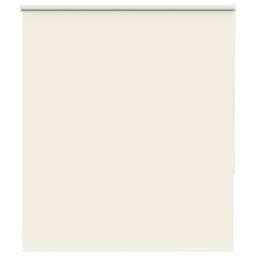 Berkfield Home Roller Blind Blackout Yellow 105x150 cm Fabric Width 100.7 cm Pol… in Off-White
