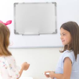 Hinsinc Magnetic Whiteboard for Office, School & Home Use S in White - thumbnail 7