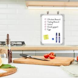 Hinsinc Magnetic Whiteboard for Office, School & Home Use S in White - thumbnail 4