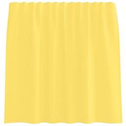 Berkfield Home Voile Curtains with Rod Pockets 2 pcs Yellow - thumbnail 4