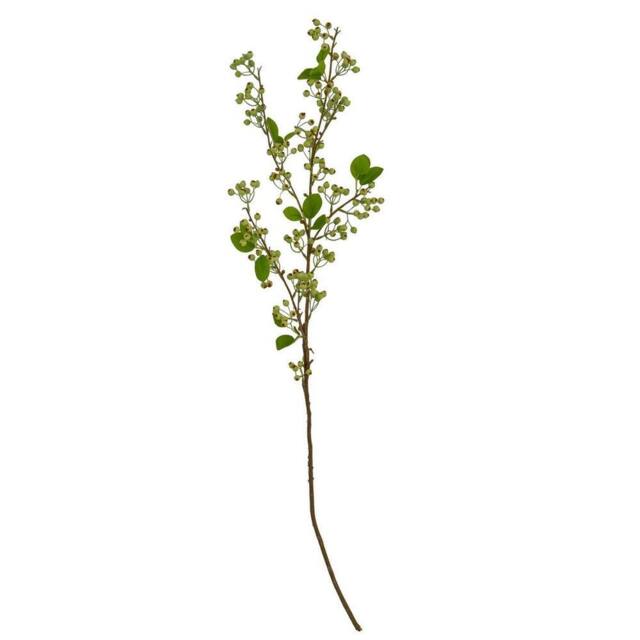 Lemon Pavilion Furniture and Decor Mossberry Large Branch Artificial Flower - L25 x W25 x H118 cm - Green