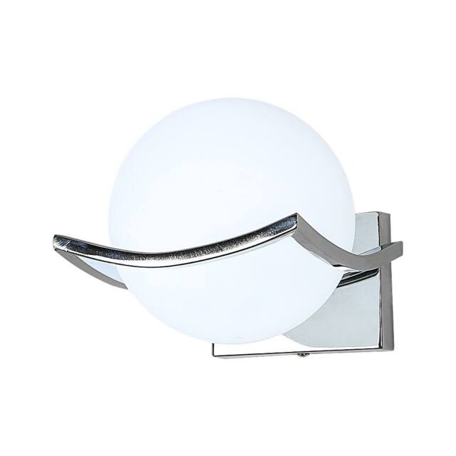 Goeco LED Wall Lamp, Glass Ball Wall For Home in Silver - image 1