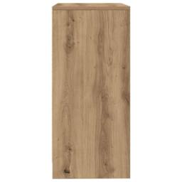 Berkfield Home Sideboard Artisan Oak 57x34x76 cm Engineered Wood in Brown - Size: 57 x 34 x 76 cm - thumbnail 7
