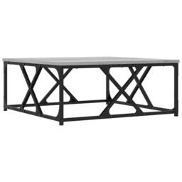 Berkfield Home Coffee Table Grey Sonoma 70x70x30 cm Engineered Wood - Size: 70 x 70 x 30 cm - thumbnail 6
