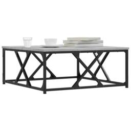 Berkfield Home Coffee Table Grey Sonoma 70x70x30 cm Engineered Wood - Size: 70 x 70 x 30 cm - thumbnail 3