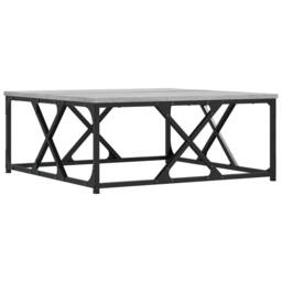 Berkfield Home Coffee Table Grey Sonoma 70x70x30 cm Engineered Wood - Size: 70 x 70 x 30 cm - thumbnail 1