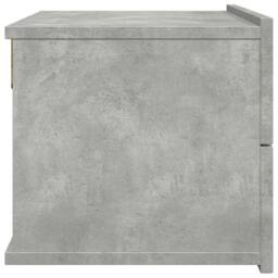 Berkfield Home Bedside Cabinets 2 pcs Concrete Grey 40x30x30 cm Engineered Wood - Size: 40 x 30 x 30 cm - thumbnail 5