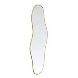 Berkfield Home Wall Mirror Gold 70x30 cm - thumbnail 3