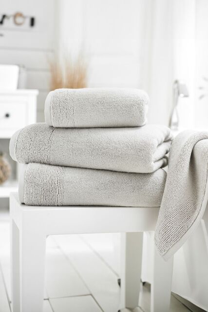 Deyongs Hotel Spa Palazzo Deluxe Cotton Towels - 1846 in Silver - image 1