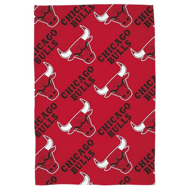 Chicago Bulls NBA Fleece Blanket in Red - Size: Crib - image 1
