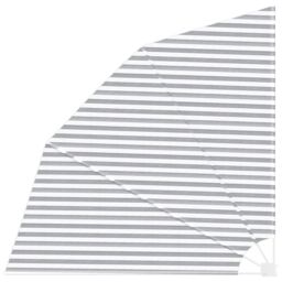 Berkfield Home Balcony Privacy Screen Anthracite & white 210 x 210 cm Fabric in Grey - thumbnail 2