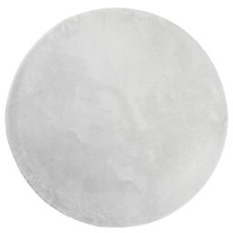 Berkfield Home Rug HUARTE Short Pile Soft & Washable Grey √ò 120 cm - Size: Medium - thumbnail 2