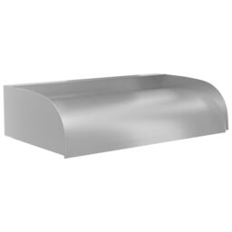 Berkfield Home Waterfall 60x34x14 cm Stainless Steel 304 in Silver - Size: 60 x 34 x 14 cm - thumbnail 2