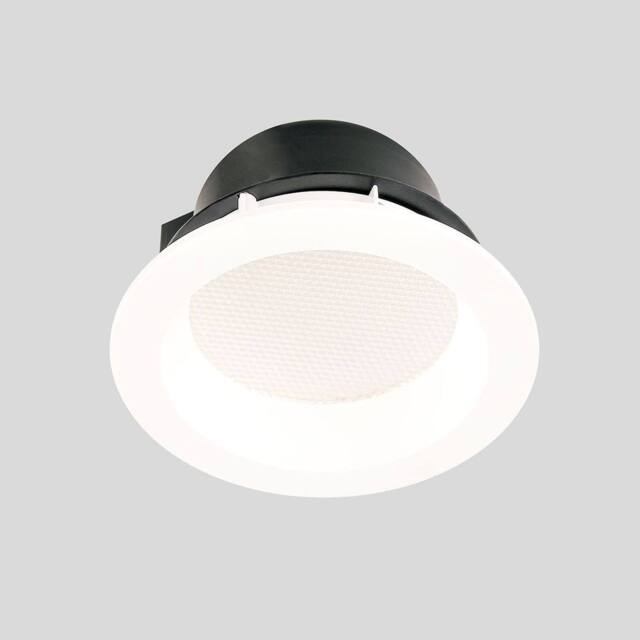 Netlighting Damien Modern Recessed Downlight LED 3000K + 4000K in White