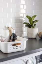 SmartStore d Basket 10' with bamboo lids x2 in White - thumbnail 5