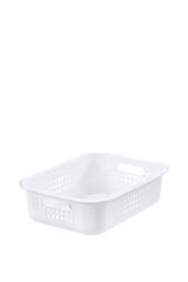 SmartStore d Basket 10' with bamboo lids x2 in White - thumbnail 2