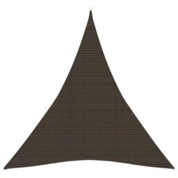 Berkfield Home Sunshade Sail 160 g/m ² Brown 5x6x6 m HDPE - thumbnail 1