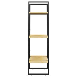 Berkfield Home Storage Shelf 60x30x105 cm Solid Pine Wood in Brown - Size: 60 x 30 x 105 cm - thumbnail 6