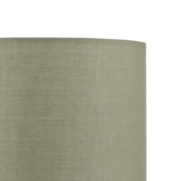 First Choice Lighting Sage Green Textured Cotton 17cm Table Lamp Shade - thumbnail 4