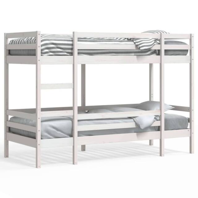 Berkfield Home Bunk Bed without Mattress White 90x200 cm Solid Wood Pine - image 1