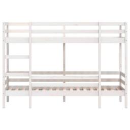 Berkfield Home Bunk Bed without Mattress White 90x200 cm Solid Wood Pine - thumbnail 5