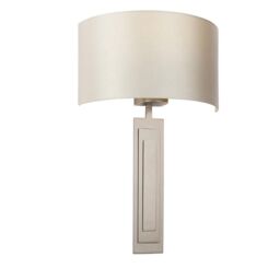 Netlighting 'OLBIA' Dimmable Stylish Contemporary Indoor Décor Fabric Wall Lamp in Brown - thumbnail 6