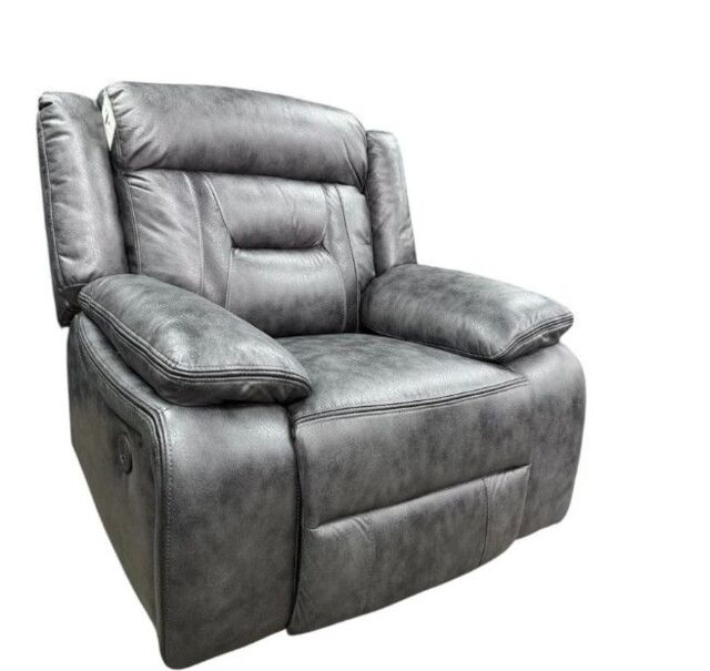 Snugg Furniture UK Limited (Armchair) Novan Electric Recliner Sofa Suite, 3+2, Armchair in Black - image 1