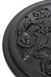 Living and Home 25kg Heavy Duty Round Flower Pattern Umbrella Base in Black - thumbnail 6